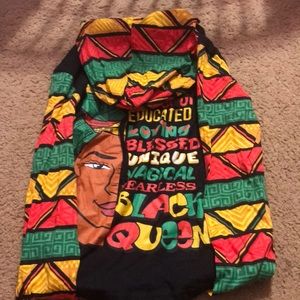 Inspired black and beautiful shirt